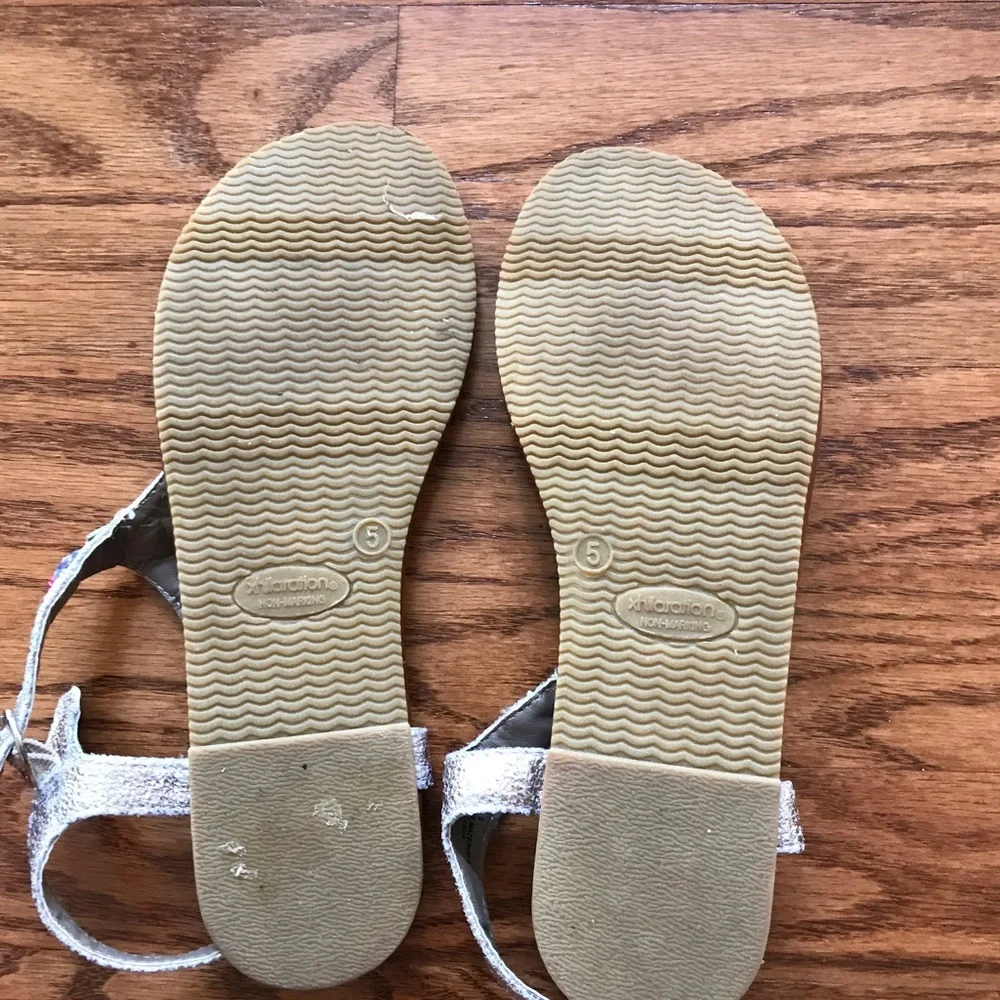 Girls Metallic‎ Jewel Sandals